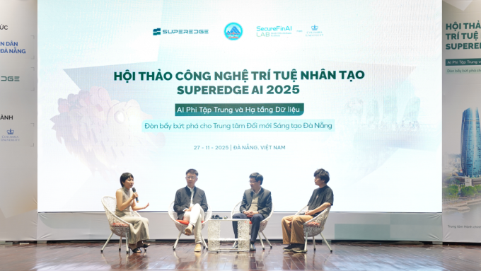 Các chuyên gia trong phiên thảo luận tại sự kiện. Ảnh: Lan Chi