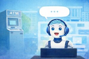 Ảnh minh họa chatbot AI tư vấn trong ngân hàng được tạo bởi ChatGPT.